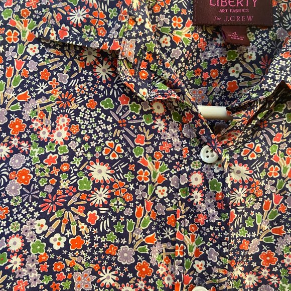 J.Crew & Liberty of London button-down shirt - Picture 3 of 3